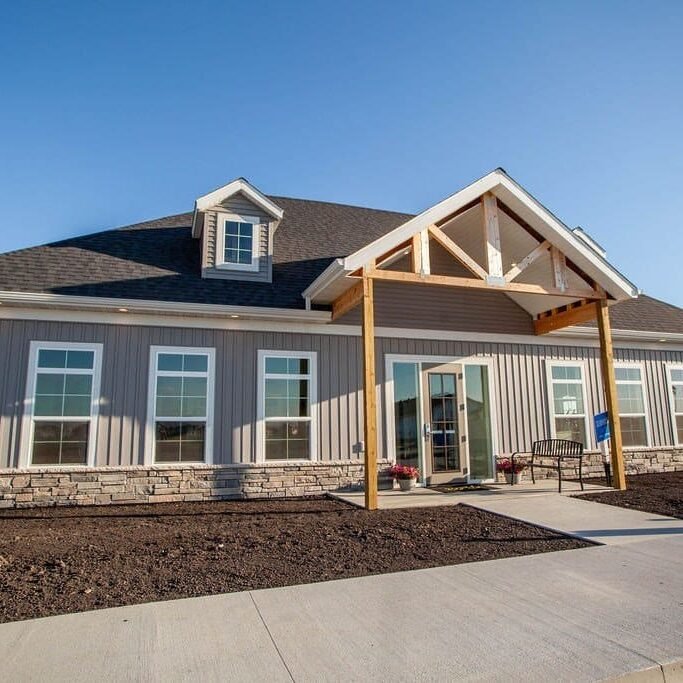 An image of Heritage Home's Ranch Clubhouse